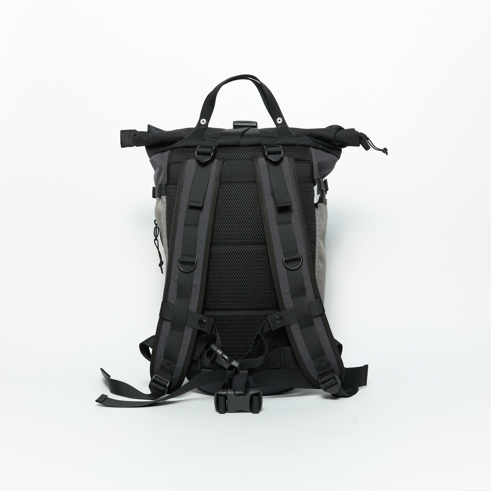 Рюкзак Rolltop Grubo 500 M бежево-коричневый/серо-зеленый/мокрый асфальт