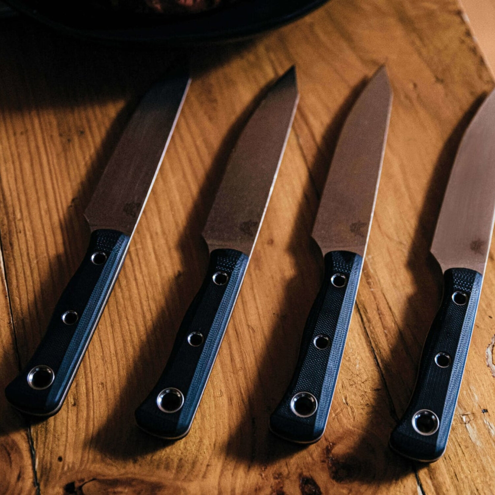 Набор ножей Benchmade Table Knife Set | Black G10