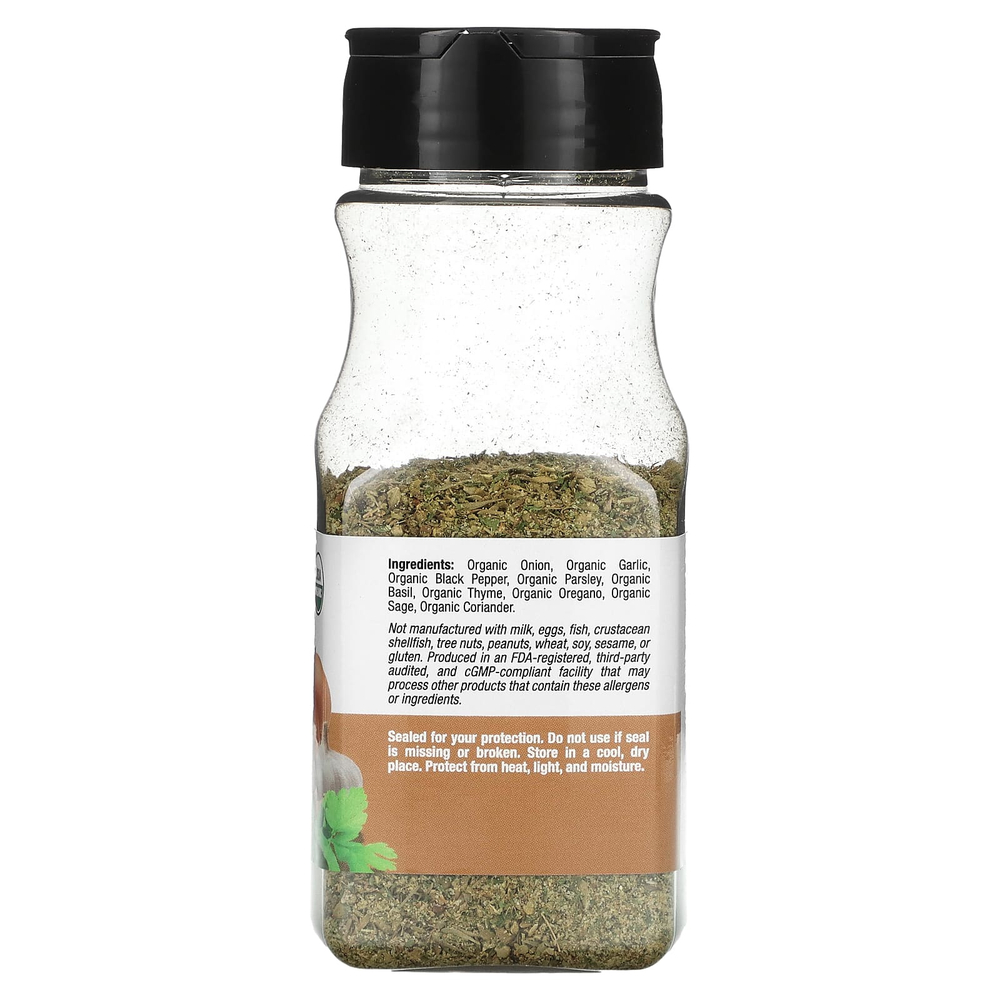 California Gold Nutrition, Foods, органическая универсальная приправа, 85 г (3 унции)