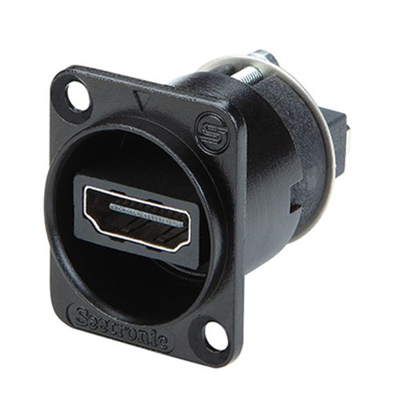SAHDMI-W-B Панельный проходной коннектор HDMI 1.3
