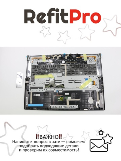 Верхняя панель с клавиатурой для ноутбука Lenovo Legion Y730-15ICH 81HD серый (5CB0S56948), оригинал