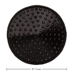 Черные круглые пэстисы Round Pasties (Цвет: черный)