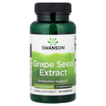 Swanson Vitamins, Экстракт виноградных косточек, стандартизированный, 500 мг, 60 капсул
