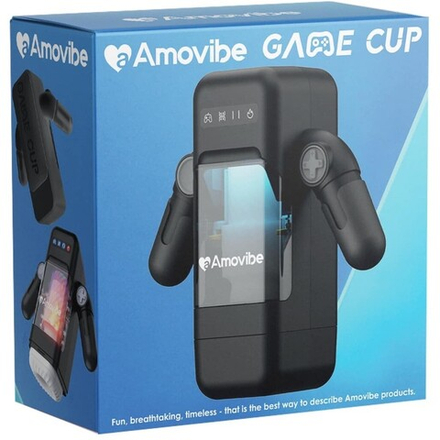 Инновационный робот-мастурбатор Amovibe Game Cup, черный