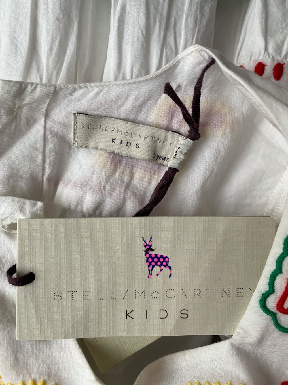 Хлопковое платье Stella Mccartney