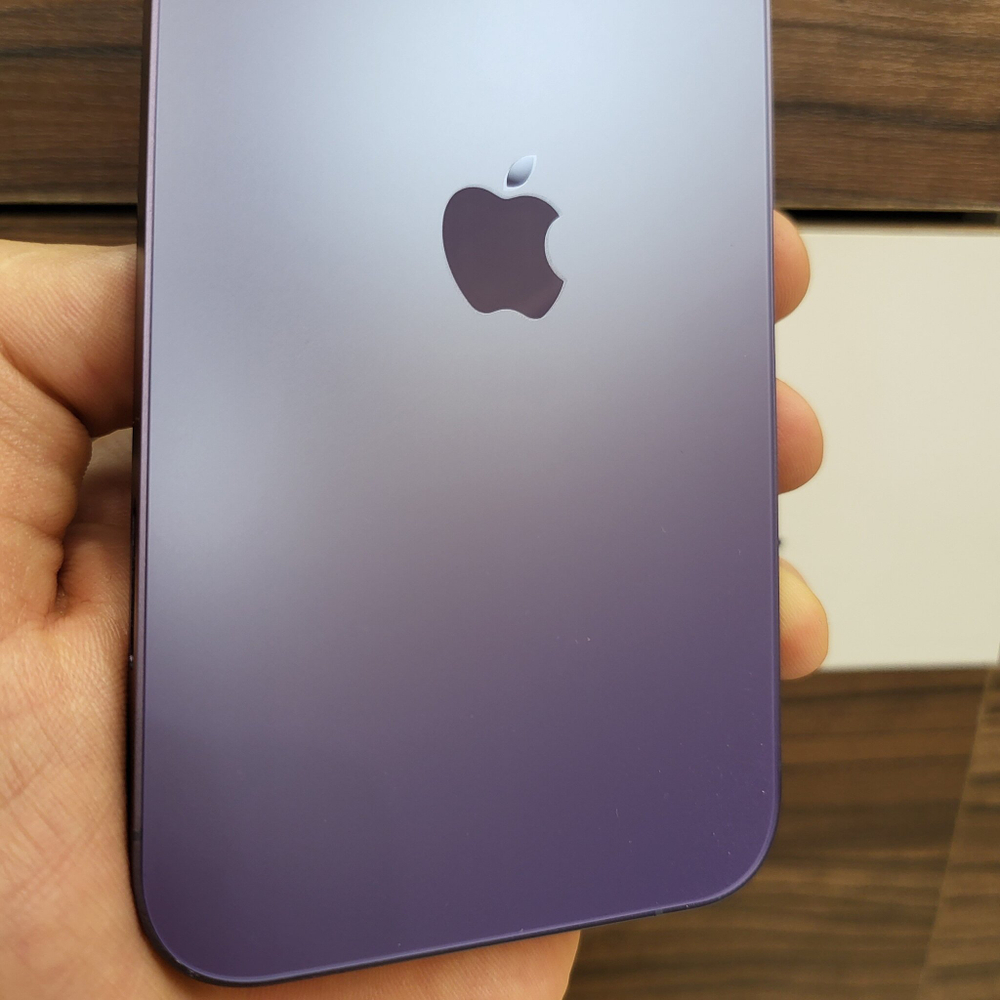 Корпус для iPhone XR в стиле iPhone 14Pro (цвет: Purple - фиолетовый)