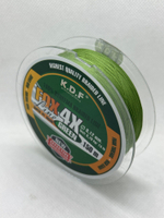 Шнур плетеный Fox Line Green, 0.12mm, 150m суперпрочный, разрывная нагрузка 6,7 кг