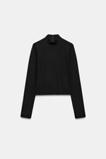 ЭЛАСТИЧНЫЙ ТОП С МОЛНИЕЙ — ZARA