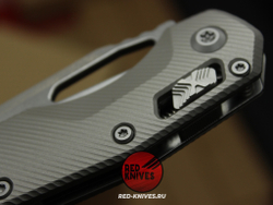 Нож MICROTECH MSI TITANIUM RAM-LOK (Титановый) - рукоять титан, клинок стоунвош