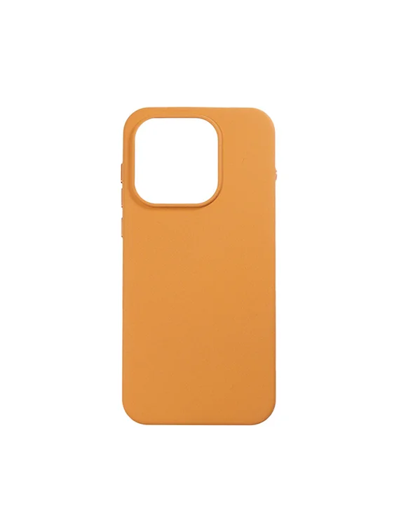 Чехол для OnePlus 15 с MagSafe Оранжевый (Orange) с текстурой песчаника