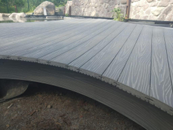 Террасная доска ДПК UnoDeck Solid ОРЕХ 150x20x4000 мм