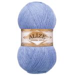 Пряжа Alize (Ализе) Angora Gold / уп.5 мот. по 100 г, 550м, 040 голубой A