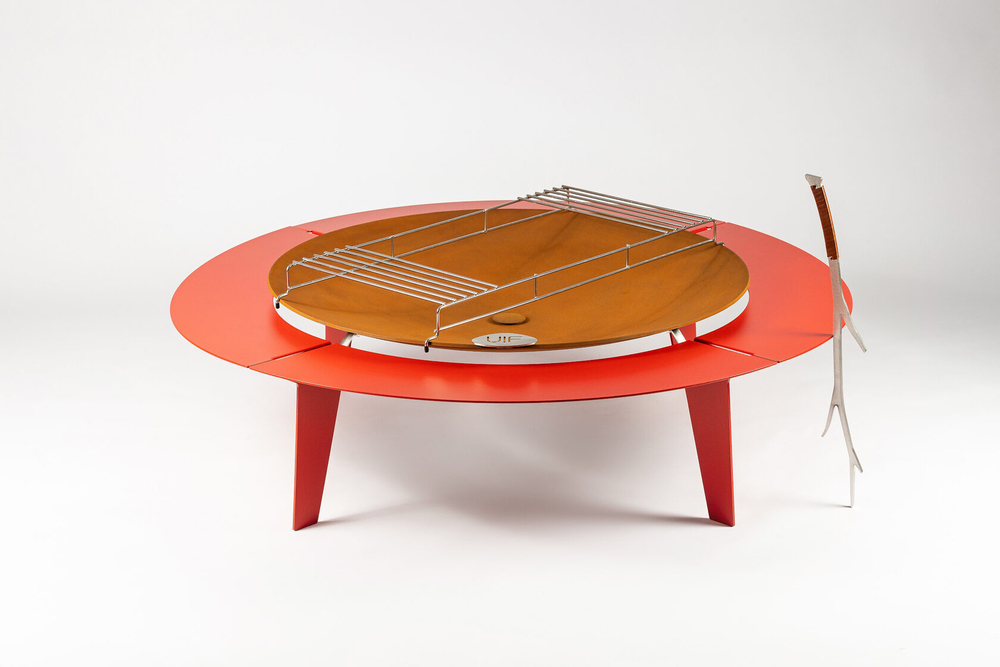 Чаша для костра Up!Flame STEEL CUP 1000 UNIQ red
