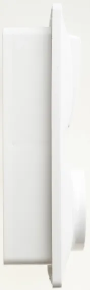 Блок розетка с заземлением + выключатель двухклавишный с подсветкой Systeme Electric Glossa Белый GSL000175