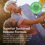 Futurebiotics, кальций с витамином D3, длительное высвобождение, 180 таблеток