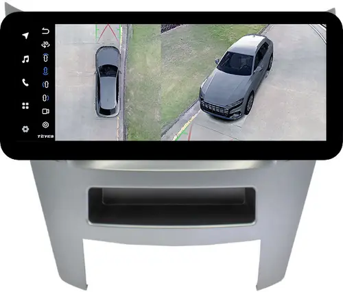 Магнитола для Subaru Legacy 5, Outback 4 2009-2014 (правый руль) - Teyes LUX ONE 360 монитор 12.3" 2K QLED на Android 10, Быстрая, CarPlay, 4G SIM-слот, 4 камеры в комплекте