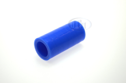 Патрубок соединительный (D=22 mm,L= 65 mm) ЯМЗ синий MVQ (7511.1306084-01) ПТП
