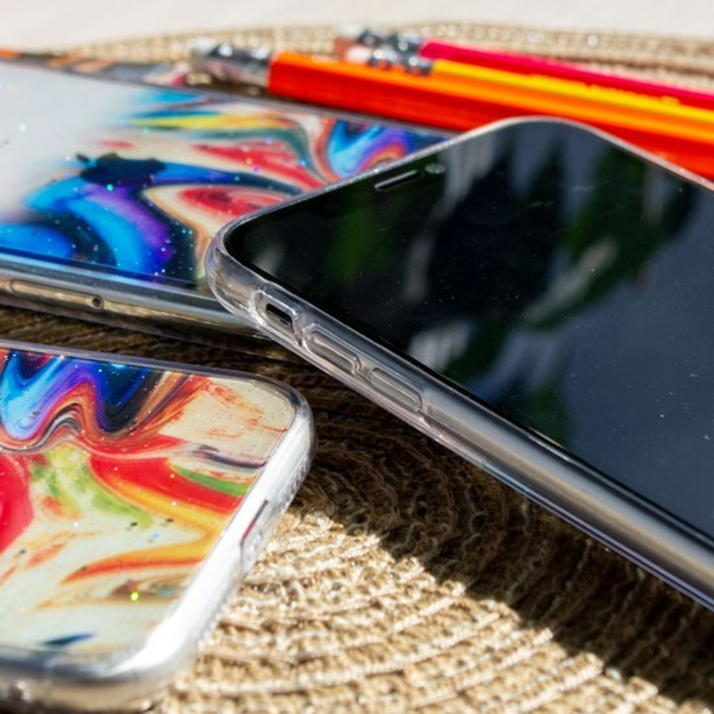 Силиконовый чехол Акварель для Huawei P40 Pro, 011727