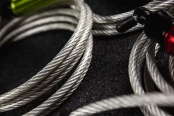 Скакалка HEAVY JUMP ROPE, красная