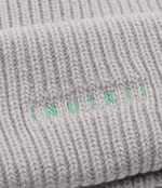 Хлопчатобумажная шапка RIBBED INUIKII - серый(42020-020)