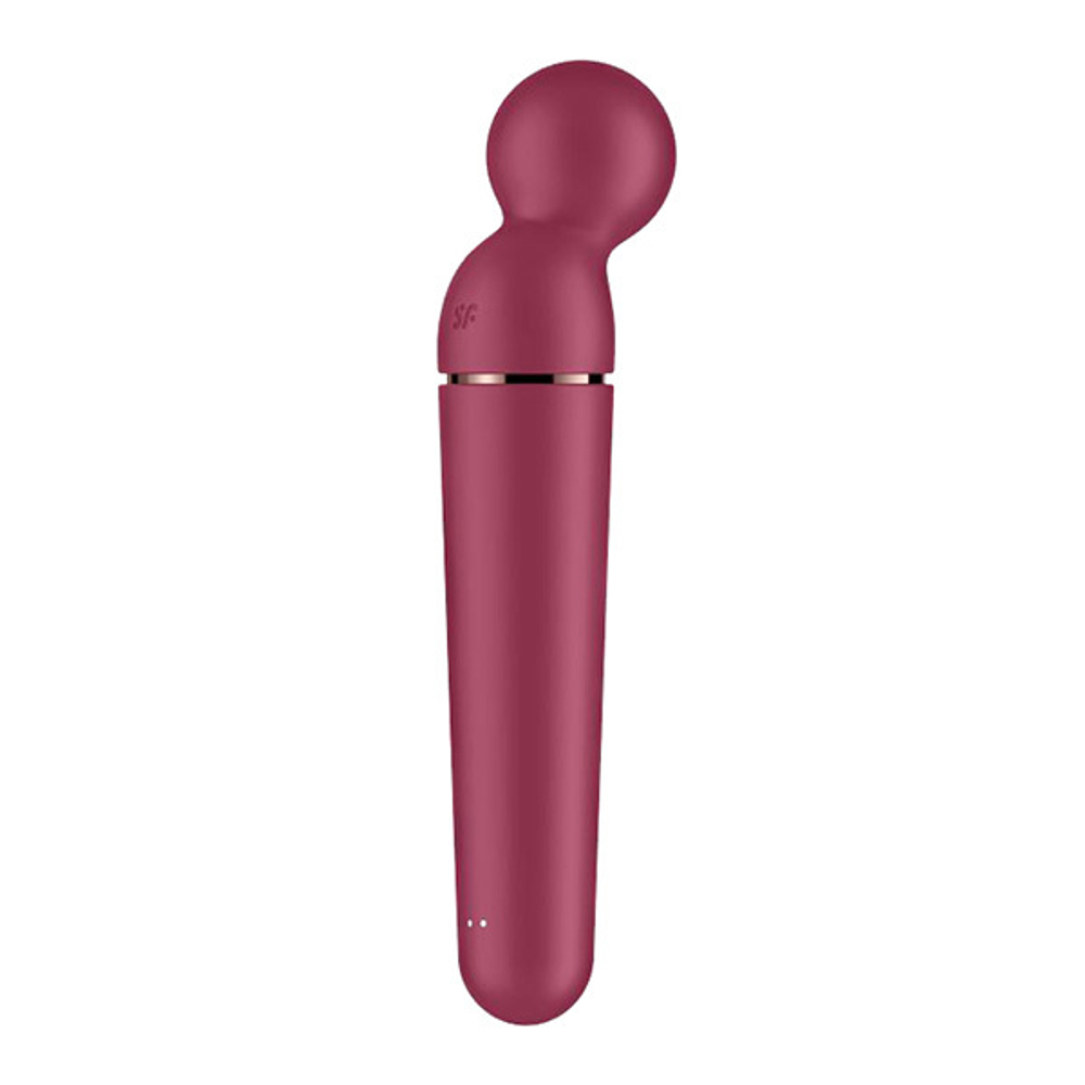 Малиновый вибромассажер 21,9см Satisfyer Planet Wand-er 4046068