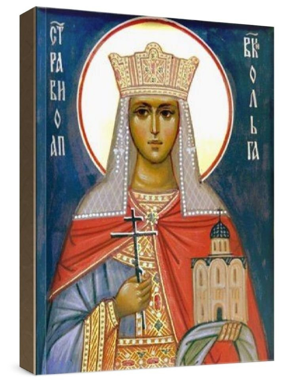 Ольга, княгиня (рукописная икона)