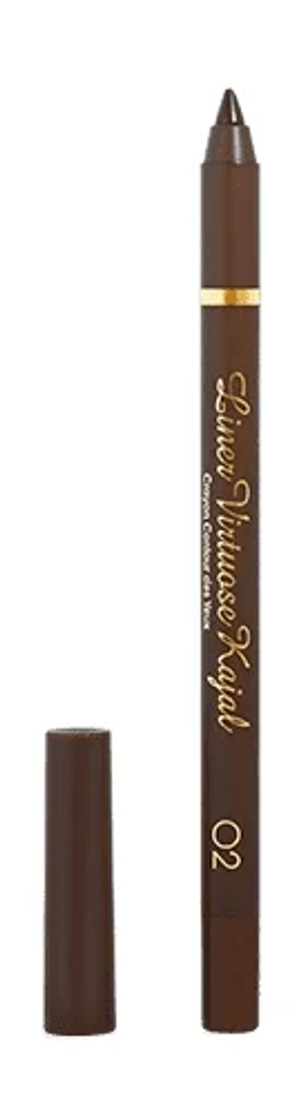 Карандаш-каял для глаз Vivienne Sabo Liner Vrtuose 02 Коричневый