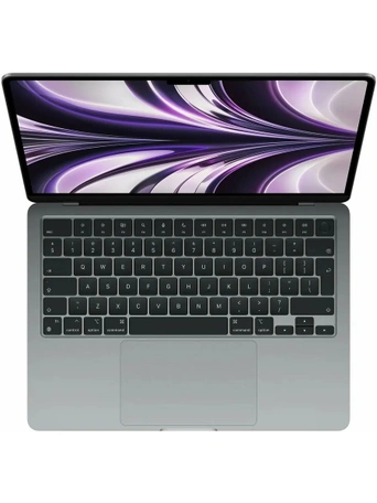 13.6" Ноутбук Apple MacBook Air 13 M2 2022 8/256 ГБ, Space Gray