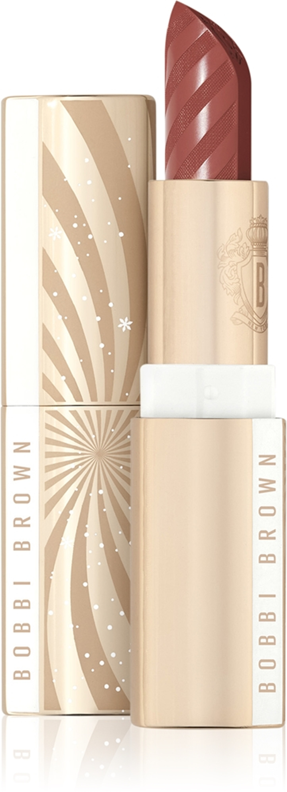 Bobbi Brown Holiday Luxe Lipstick - Кремовая помада с высокой пигментацией оттенок Cool Pink, 3 g