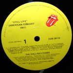 The Rolling Stones / Still Life (American Concert 1981)(LP)