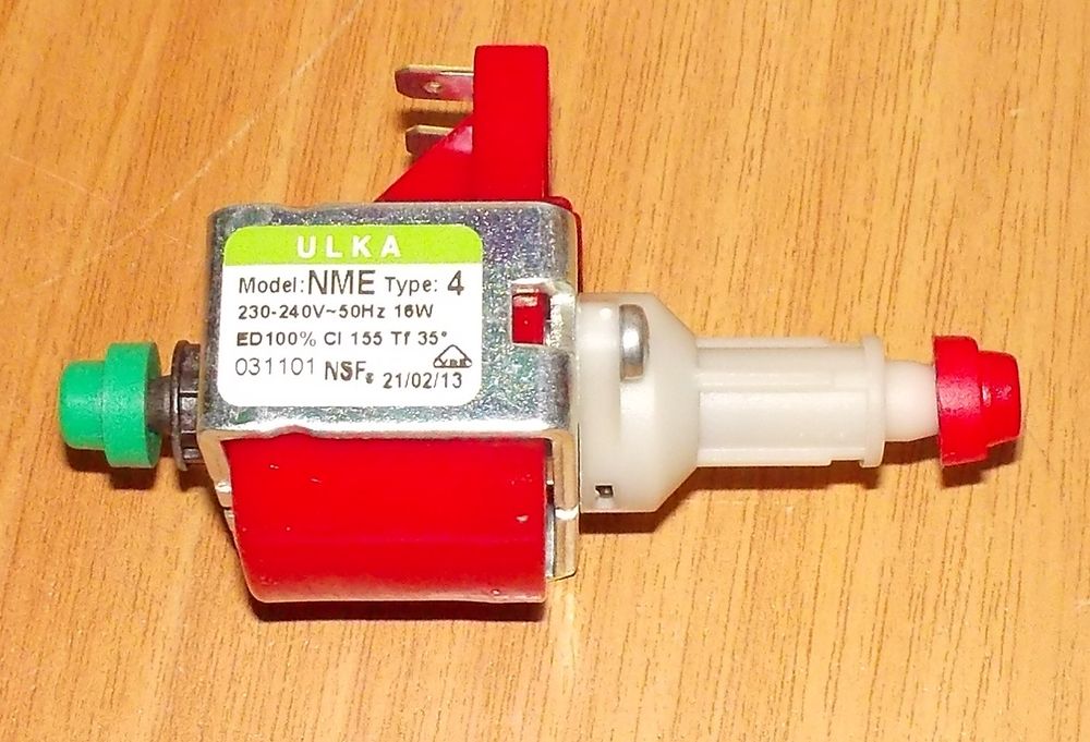 Насос помпа ULKA NME4 16W 50cc/min_2,5bar 230-240 V