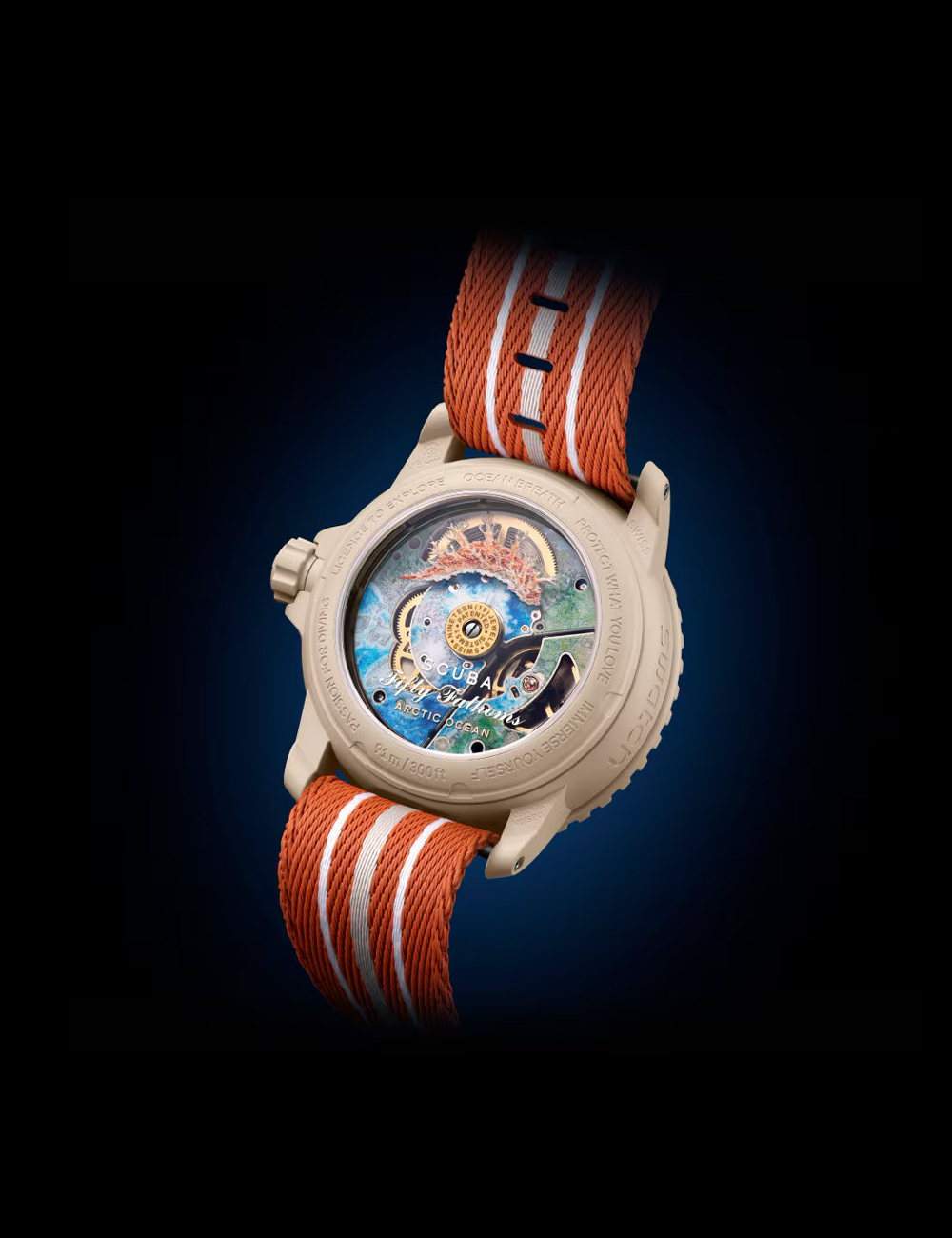 Наручные часы Blancpain x Swatch Arctic Ocean