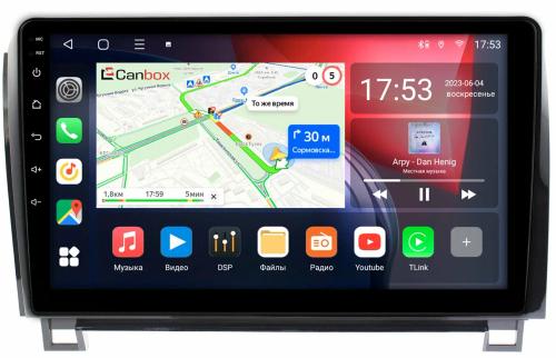 Магнитола для Toyota Tundra XK50 2007-2013, Sequoia XK60 2007-2022 - Canbox 1062/1055 Android 10, SIM-слот