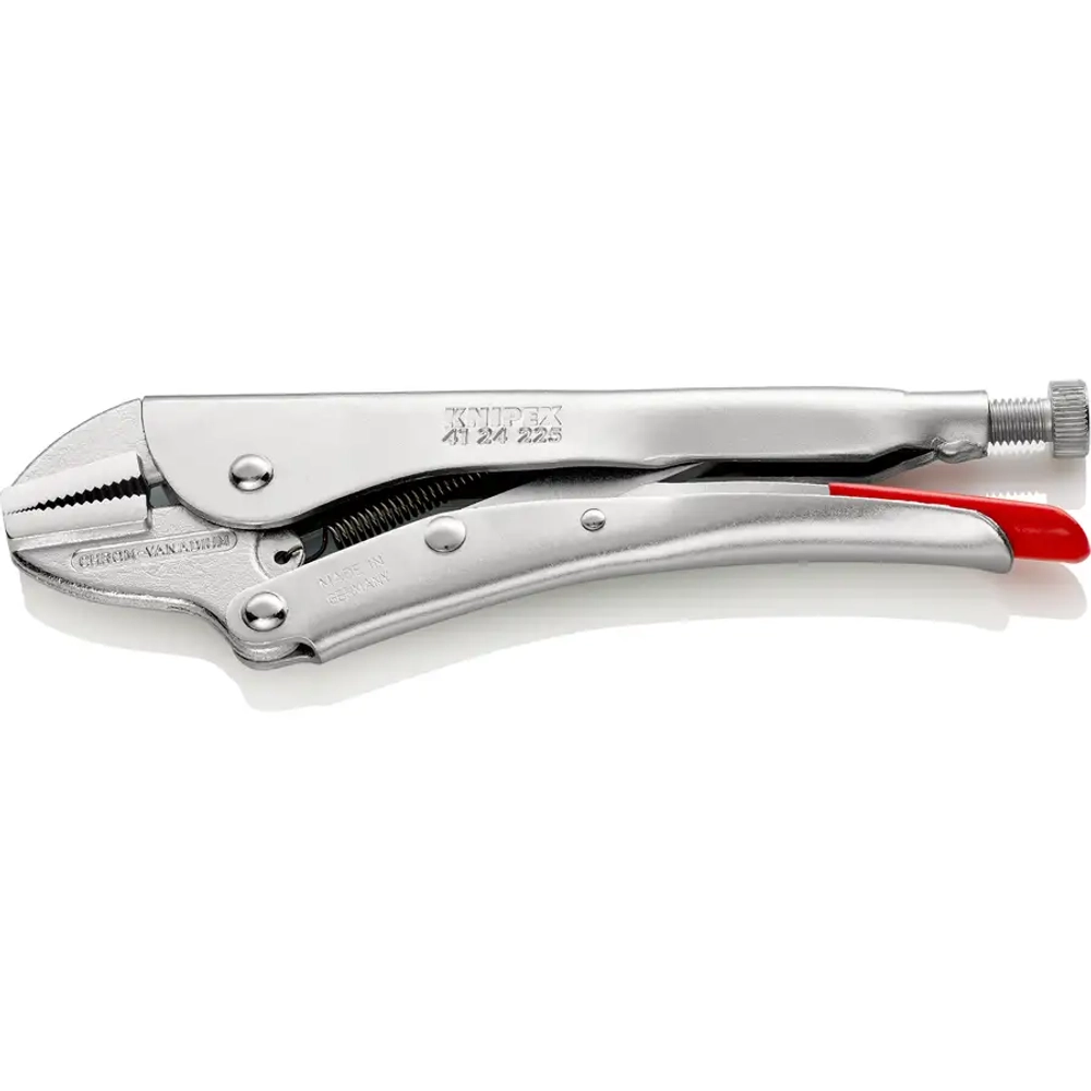 Клещи зажимные никелирование 225 мм Knipex 41 24 225