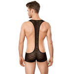 Мужское кружевное боди Doreanse Sexy Body (Размер: XL) (Цвет: черный)