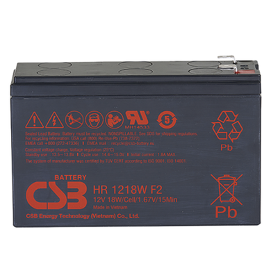 Аккумулятор CSB HR1218W F2