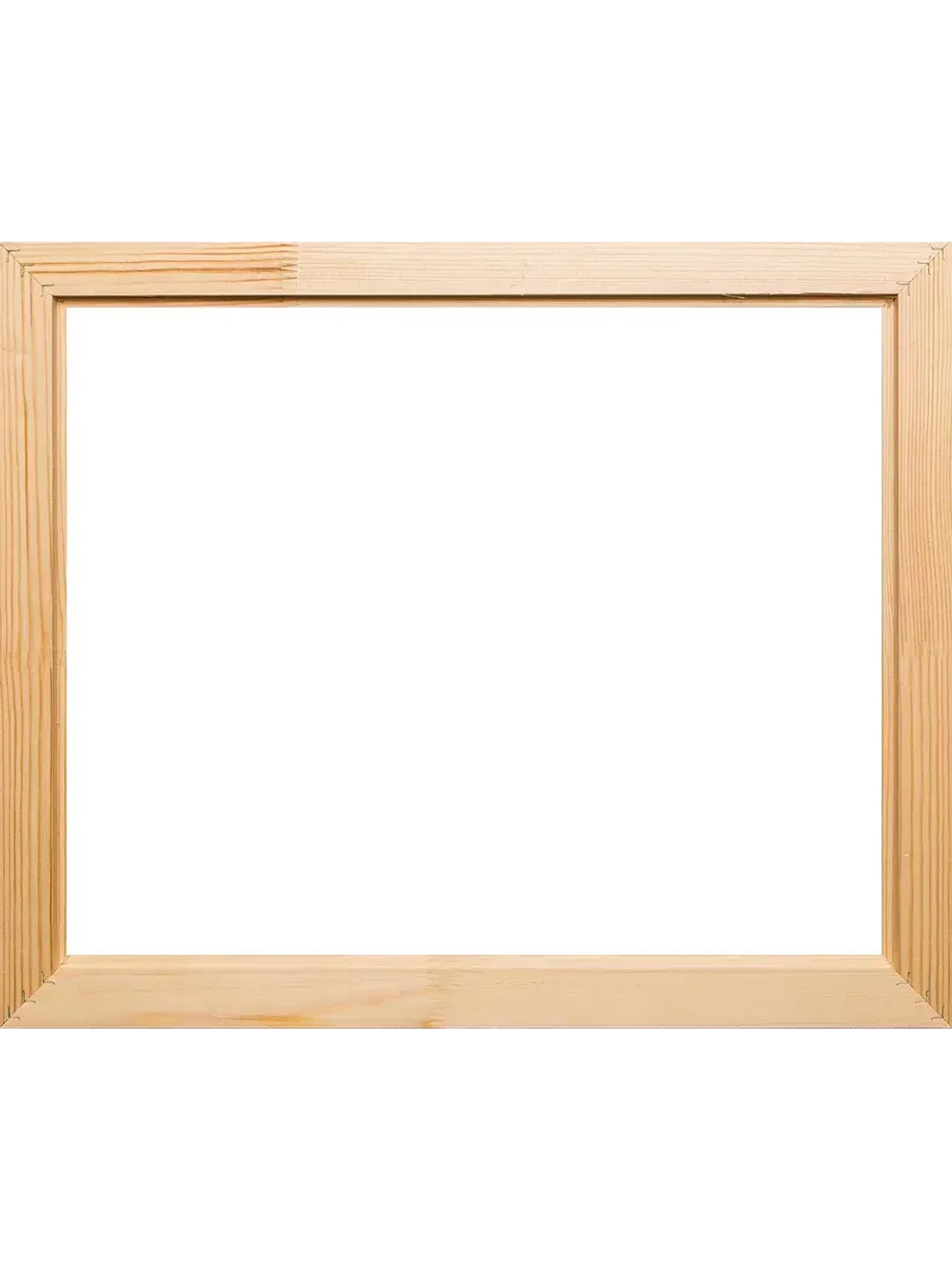 Деревянная рама 55x65 для картин на подрамнике сеч. 40x18