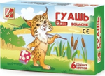 Гуашь 6 цветов 15 мл "Зоо" (Луч)