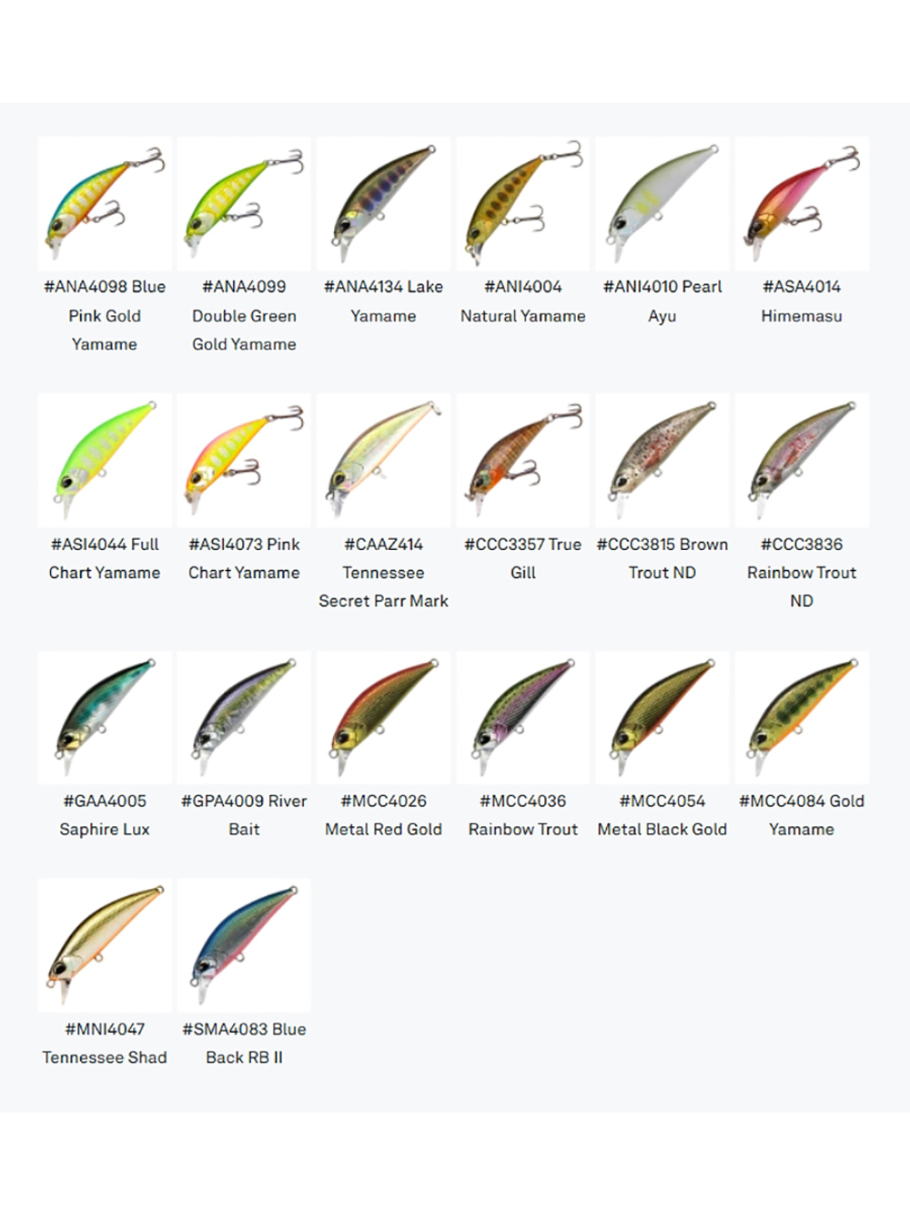 Воблер DUO Spearhead Ryuki 45 S, GAA4005 Saphire Lux