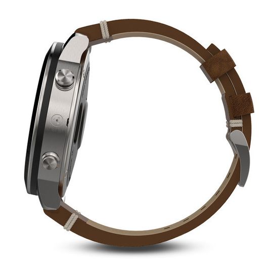 Умные наручные часы Garmin Fenix Chronos (стальной корпус и кожаный ремешок) 010-01957-00