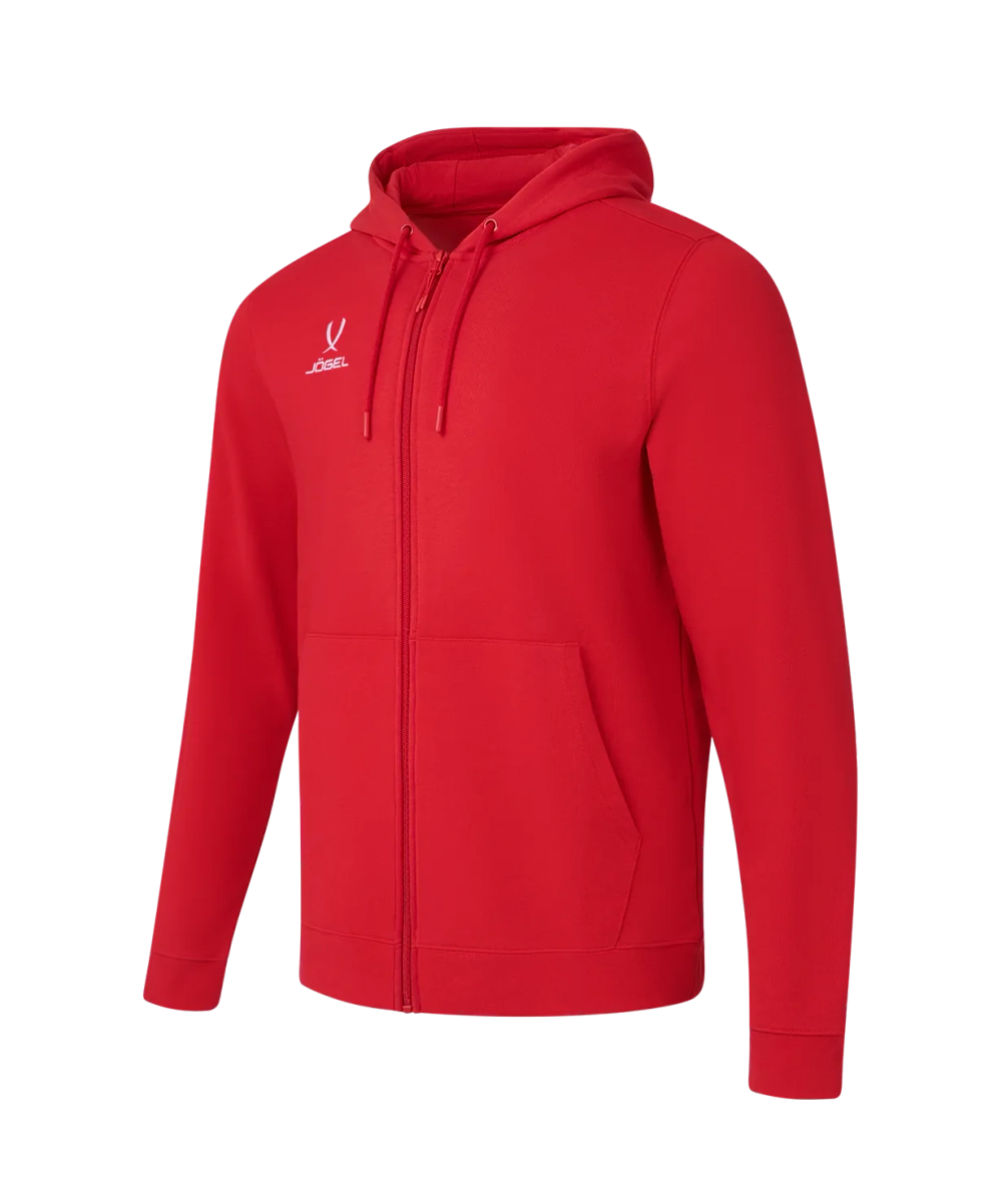Худи на молнии ESSENTIAL Cotton FZ Hoodie, красный, детский