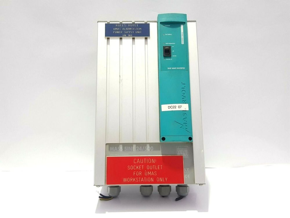 MASTERVOLT MASS SINE WAVE INVERTER 24/500 024020500 MASTERVOLT MASS SINE WAVE INVERTER 24/500 024020500