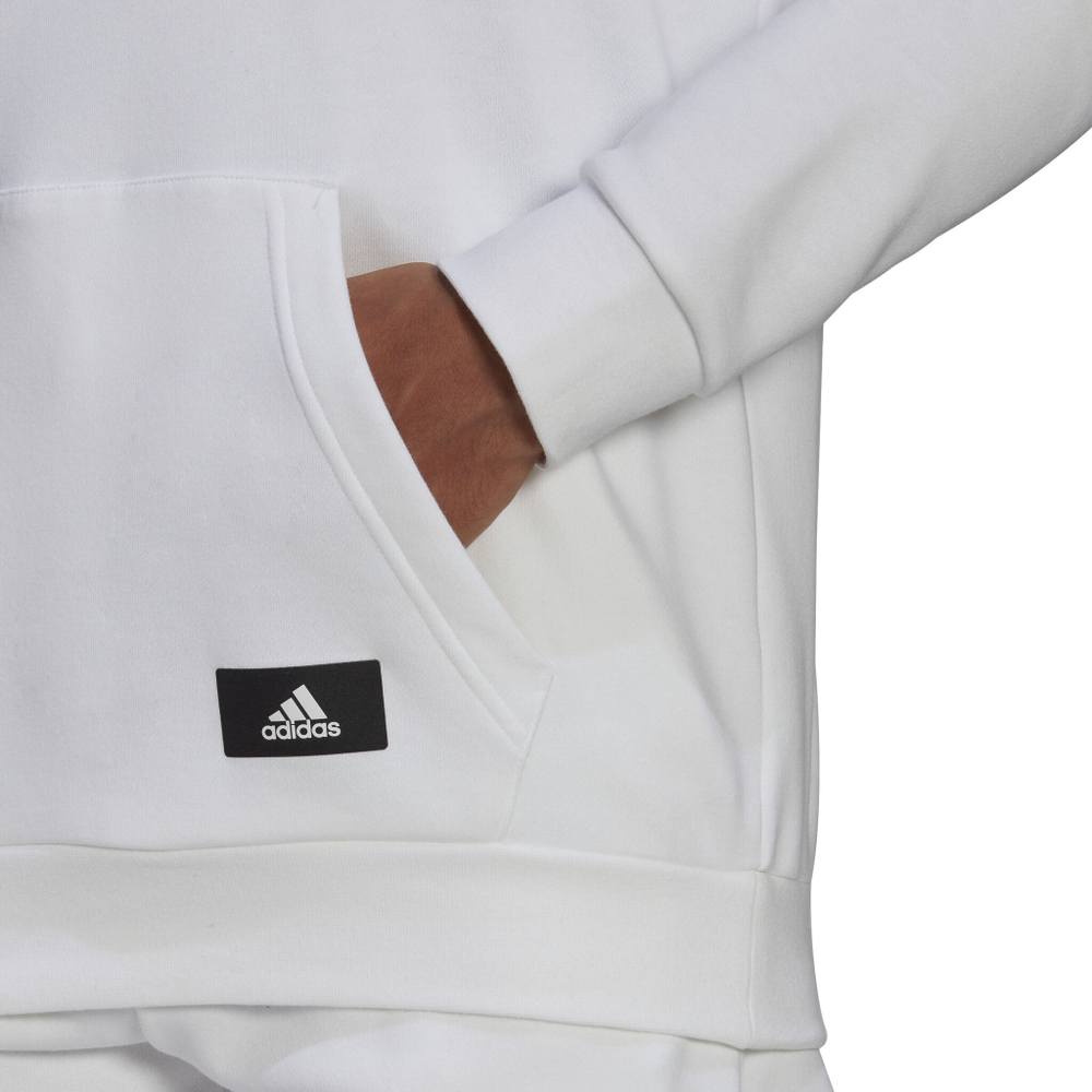Мужская кофта теннисная adidas Future Icon 3BAR OH Hoody Men - White, Green