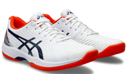 Мужские кроссовки теннисные Asics Solution Swift FF - белый