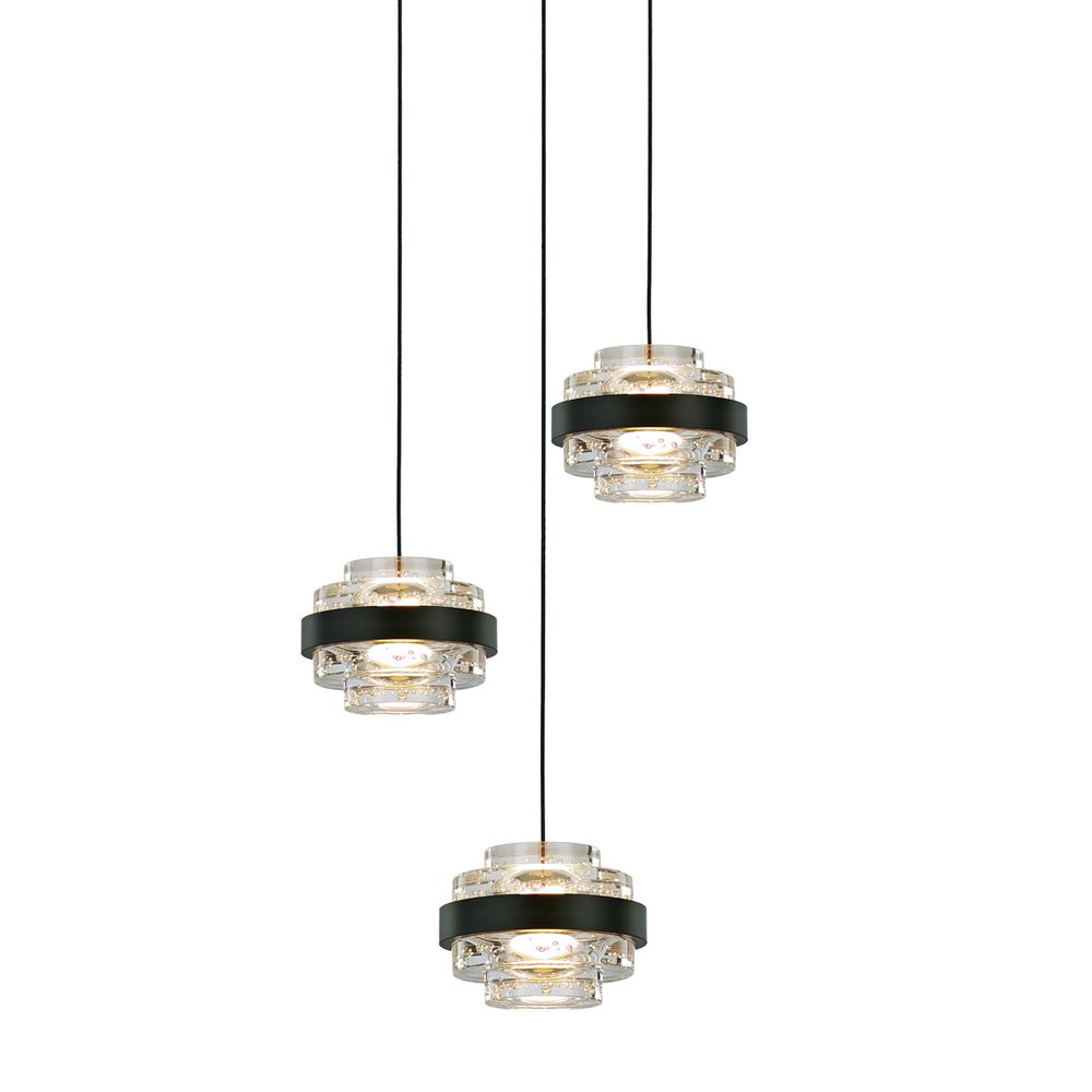 Подвесной светильник MD22030002-3A black/clear