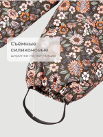 Комбинезон демисезонный Mjölk Floral Dark, 180гр/м2