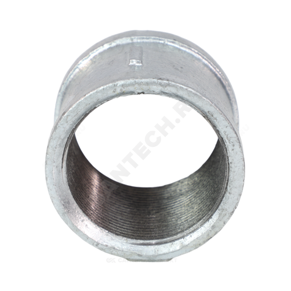 Муфта прямая чугун оц Ду 25 (1") ВР Fittex PLUS