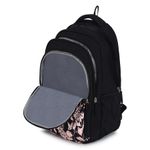 Рюкзак Safari Elena DLX 19 SB Black, 48*33*23 см, 38л, 650 гр., 3отд., мини-косметичка