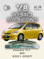 Щетки стеклоочистителя HUOYE Y8 525/350 мм на Honda Fit | Hook/J-Hook