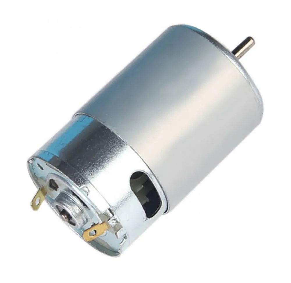 Двигатель шуруповерта RS550DC 12V 1.6A вал 3.17мм